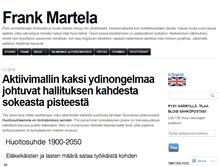 Tablet Screenshot of frankmartela.fi